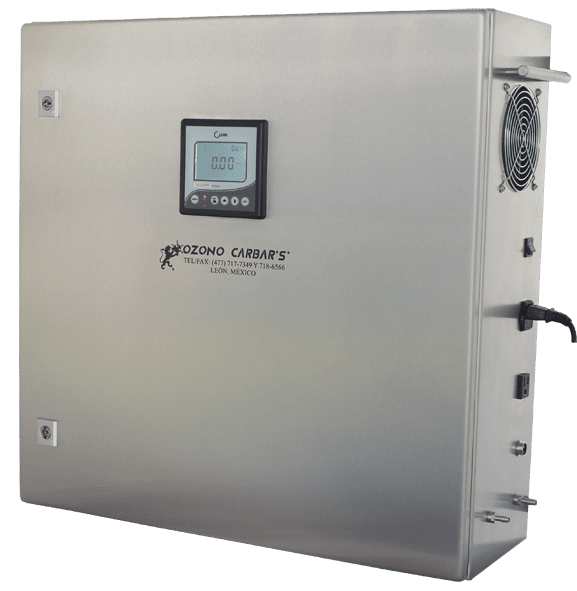 Generador de Ozono Agua y Aire 2 gr/hr con secador y control de tiempo